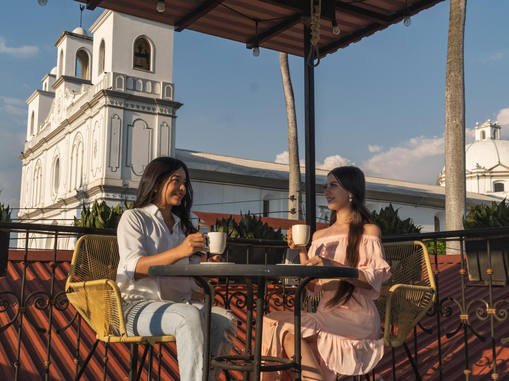 La Casa De Mamapan Hotel Colonial Ahuachapán 외부 사진